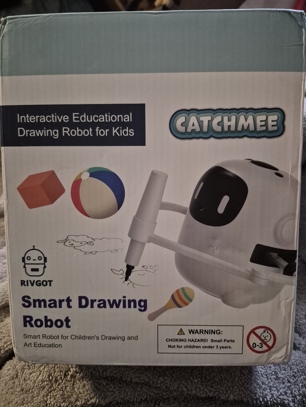 CATCHMEE Smart Drawing Robot - White